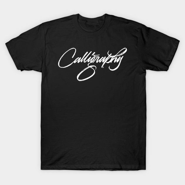 Calligraphy T-Shirt by carlossiqueira